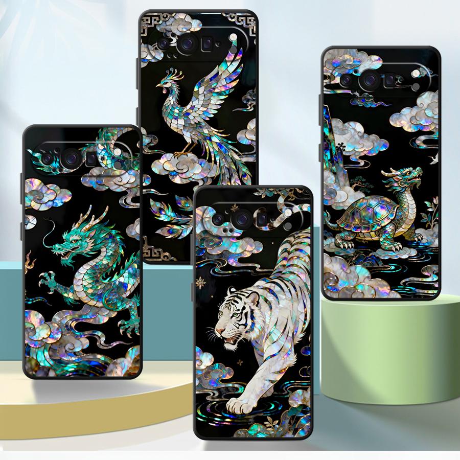 Google Pixel 9 Pro - Funda Protectora para Teléfono con Diseño