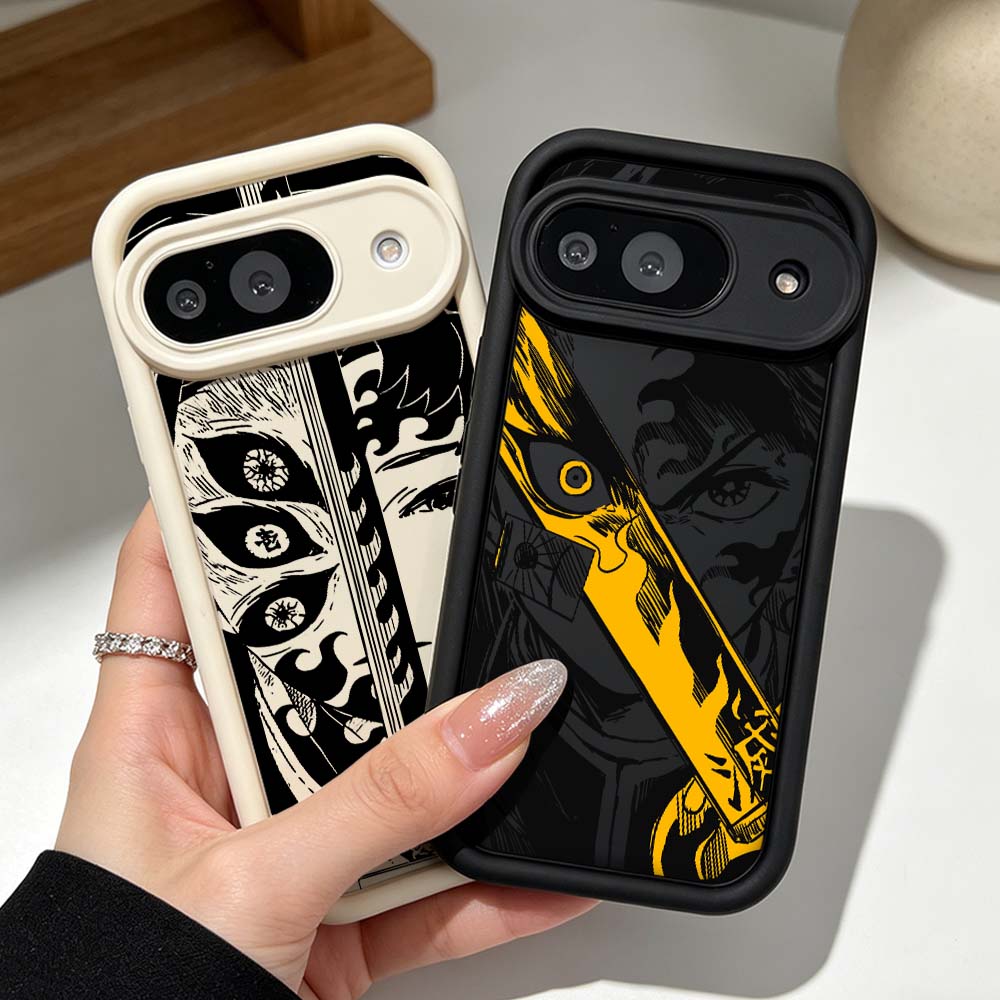 Google Pixel 9 Pro - Funda de silicona para teléfono con
