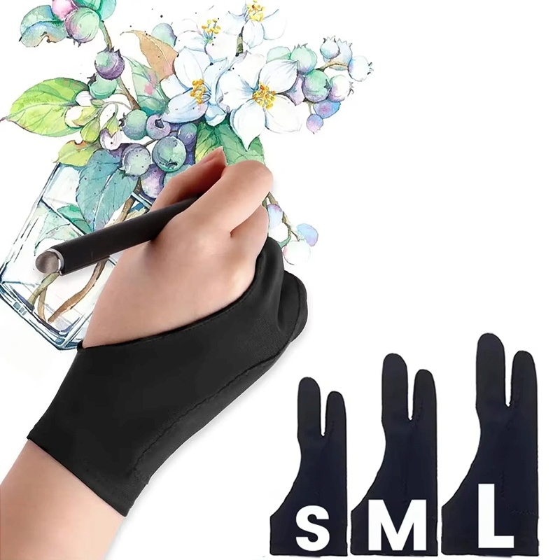 Digital Drawing Tablet - Guantes de dibujo con dos dedos,