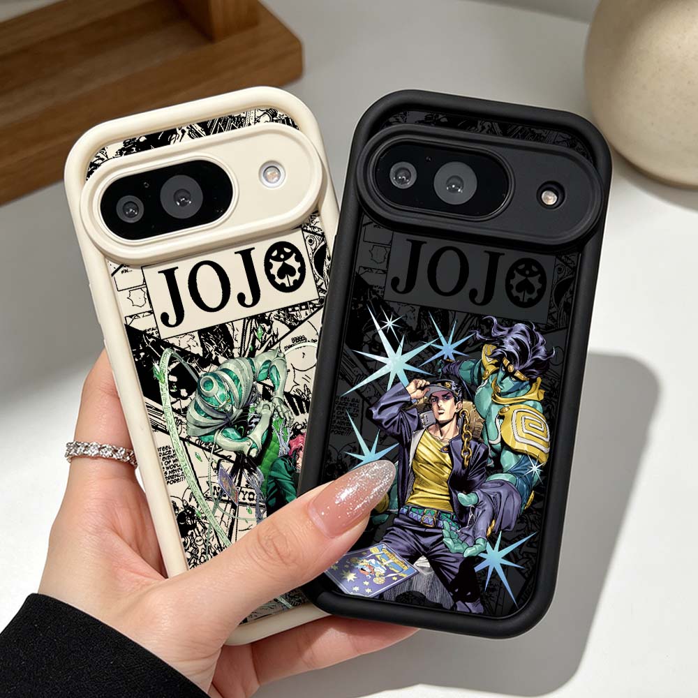 Google Pixel 9 Pro - Funda de silicona con diseño de