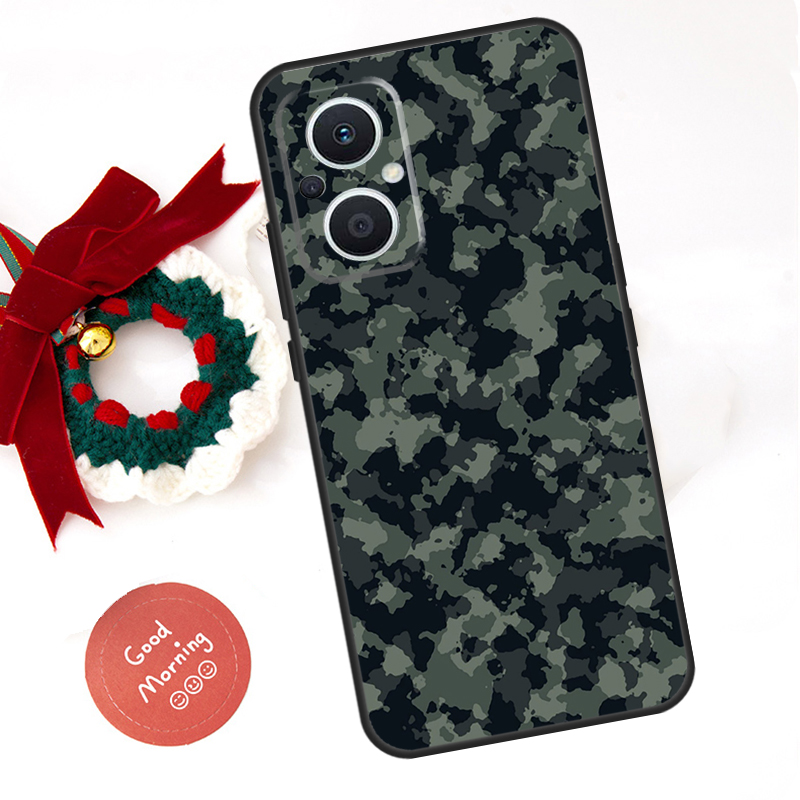 Funda con diseño de camuflaje  - Oppo Reno 12 reseña y precio