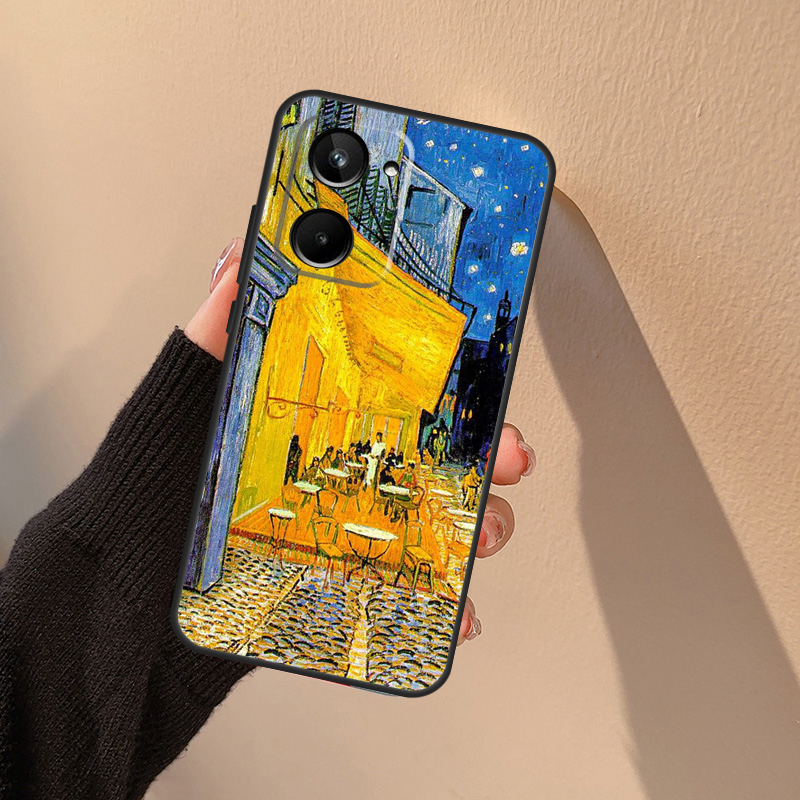 Funda con diseño de pintura al - Realme C67 reseña y precio