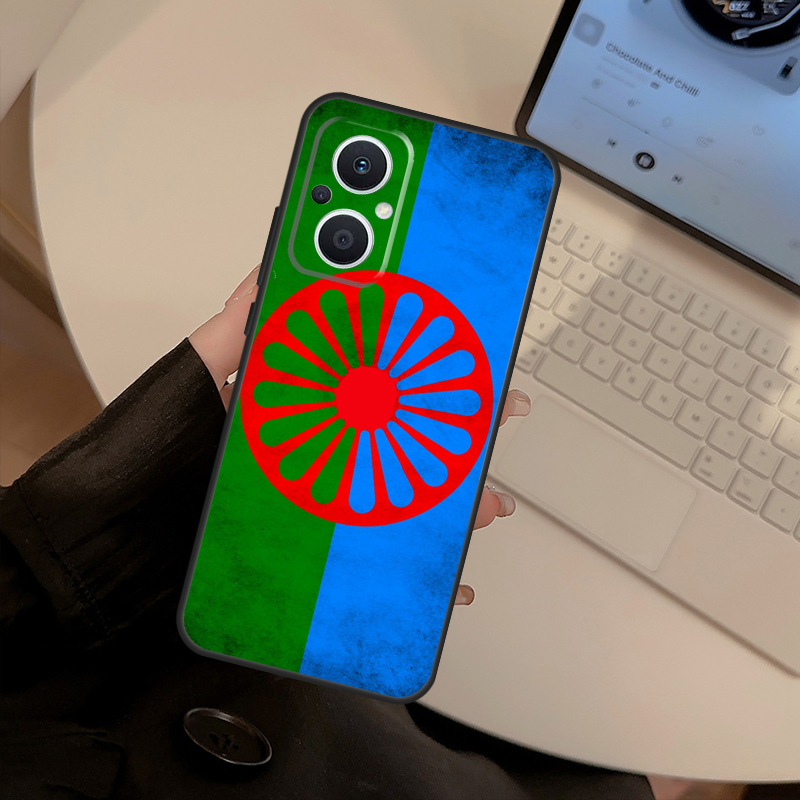 Funda con diseño de la bandera - Oppo Reno 12 reseña y precio