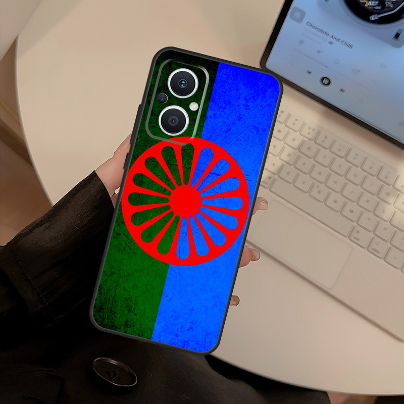 Funda con diseño de la bandera - Oppo Reno 12 reseña y precio