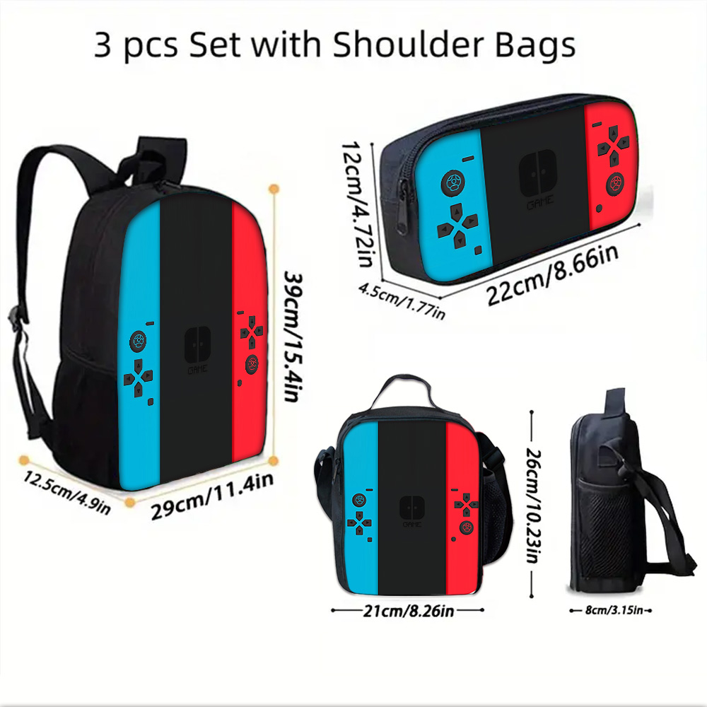 Mochila Escolar Infantil con D - Handheld Game Console reseña y precio
