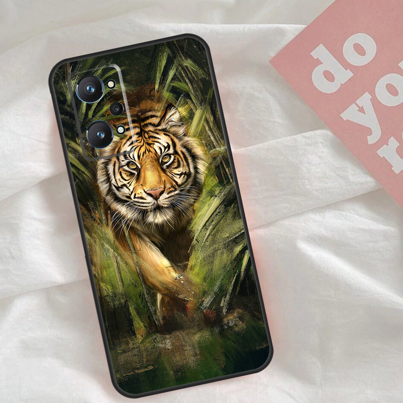Funda con diseño de tigre para - Realme C67 reseña y precio
